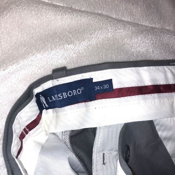 Lanesboro Castlerock Khaki Pants | Sz 34 x 30, NWT - Picture 4 of 7